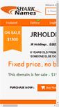 Mobile Screenshot of jrholdings.com