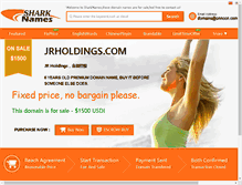 Tablet Screenshot of jrholdings.com